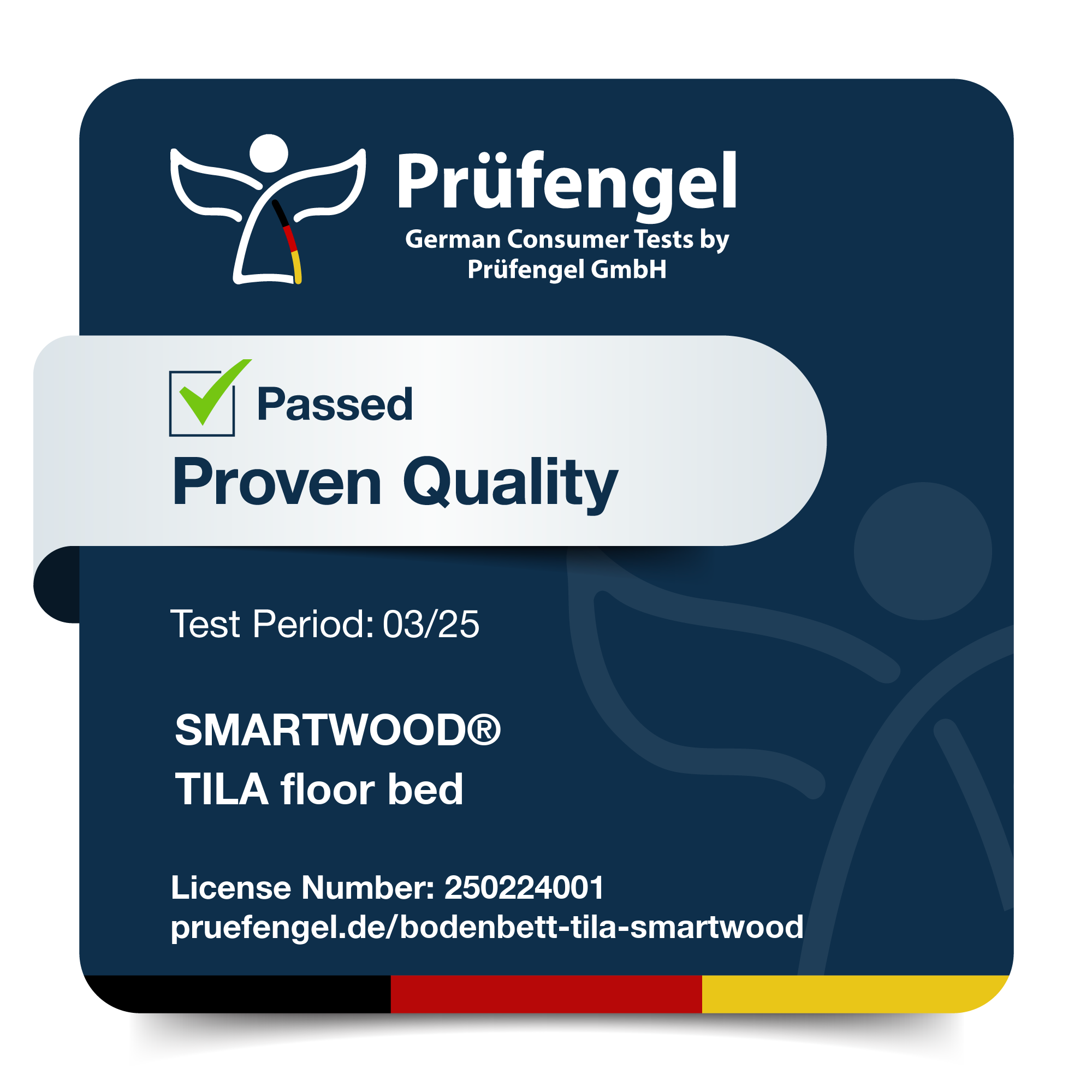 Certificat de qualité Prüfengel