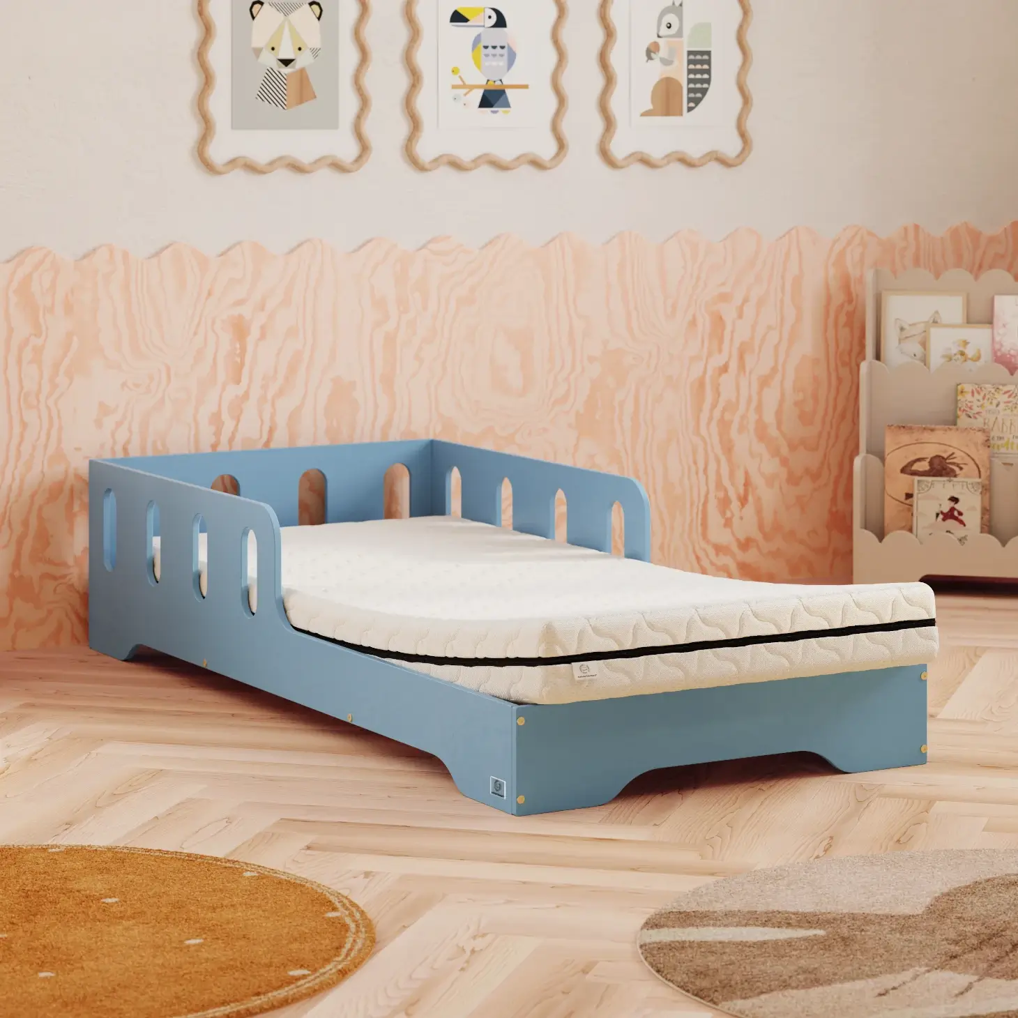 Ensemble Matelas en mousse 12 cm et Drap-housse pour enfant – Fermete moyenne (H2)