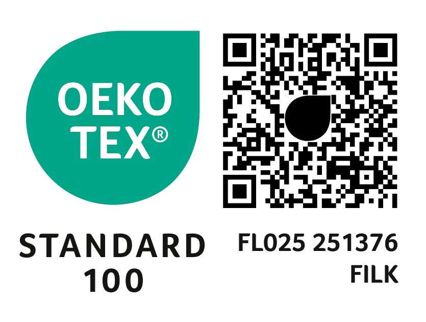 Certificat OEKO TEX Standard 100