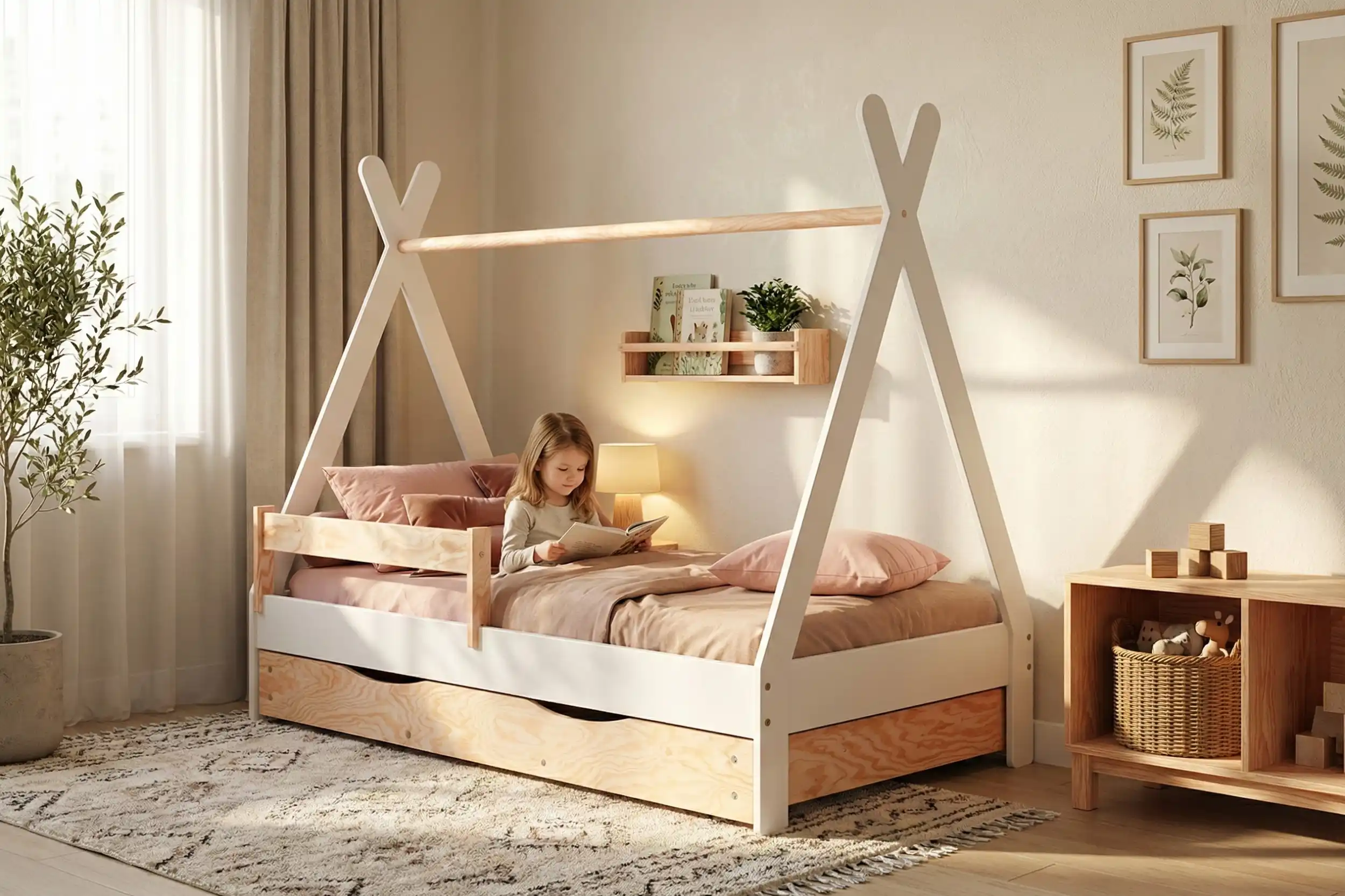 Le lit d'enfant avec barrière latérale amovible : est-ce vraiment une bonne idée pour un sommeil tranquille ?