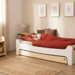 Le lit avec tiroir : le coup de baguette magique pour les petites chambres (et pas que !)