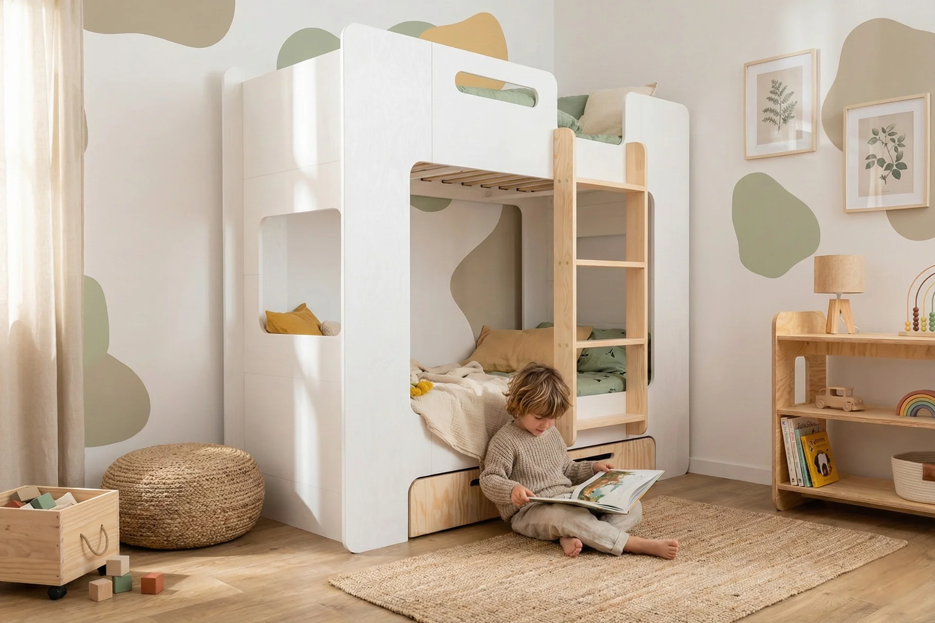 Le lit enfant avec échelle comment choisir le modèle le plus sûr pour votre petit