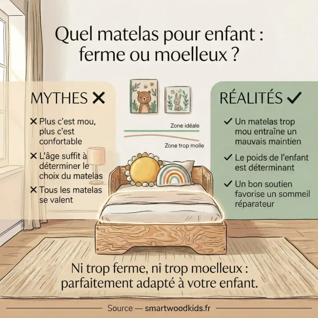 Dur ou mou Le guide ultime pour choisir le matelas de votre enfant